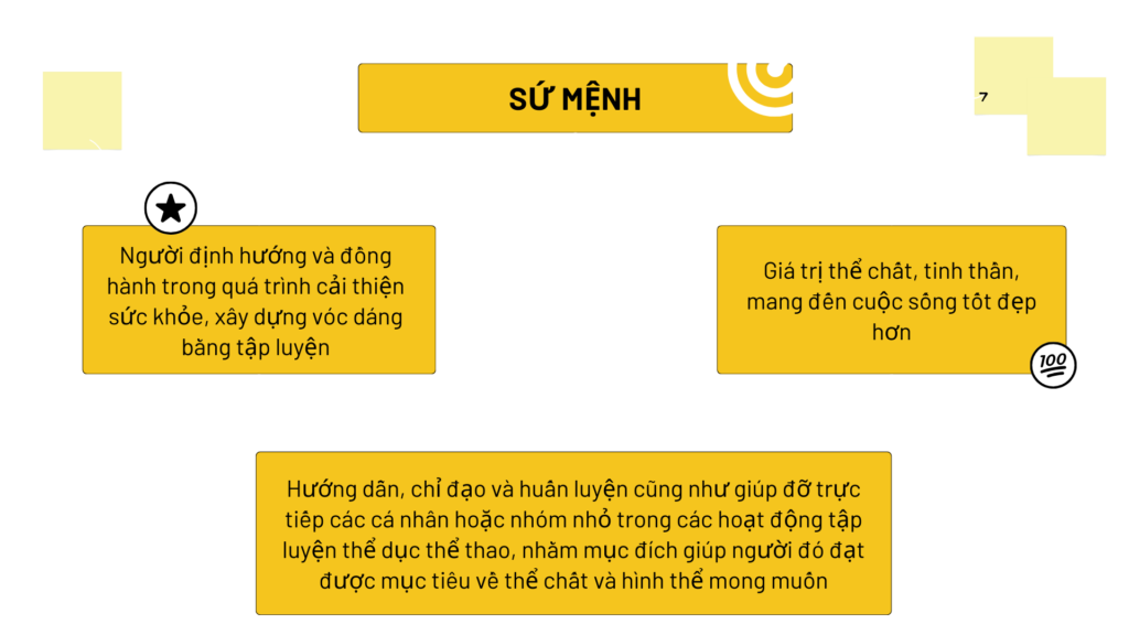 Sứ mệnh Live Fit