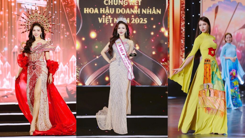 á hậu doanh nhân 2025 - huyền dior