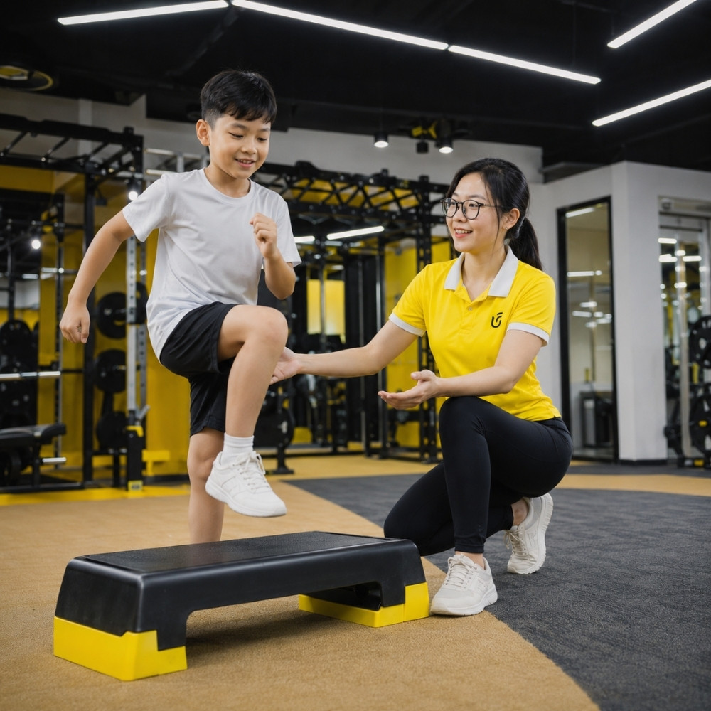 Trẻ rèn luyện tính kỷ luật qua hoạt động thể thao