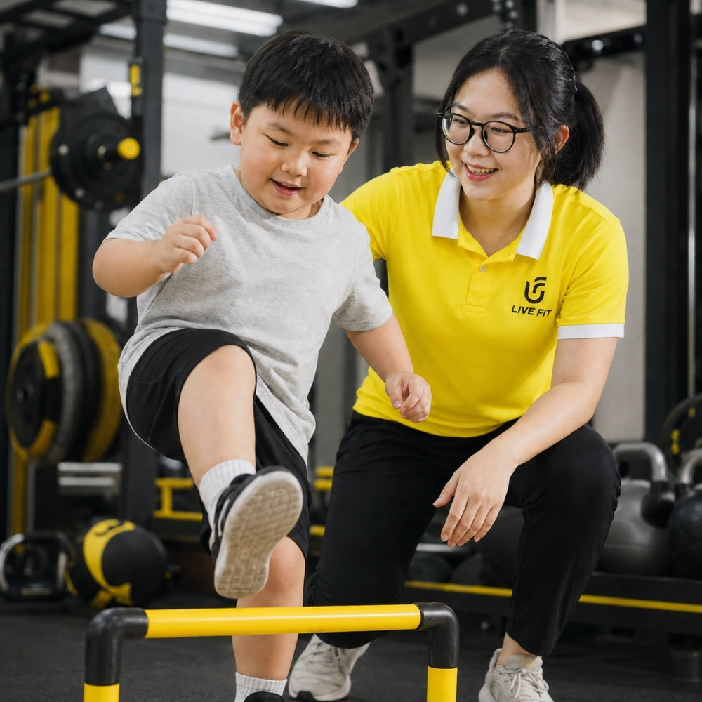 Trẻ cải thiện khả năng giữ thăng bằng